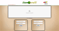 Desktop Screenshot of itemscrolli.com